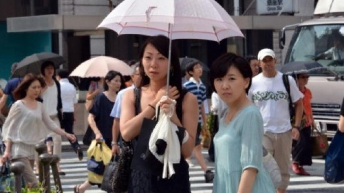 După inundaţii, Japonia este sufocată de caniculă