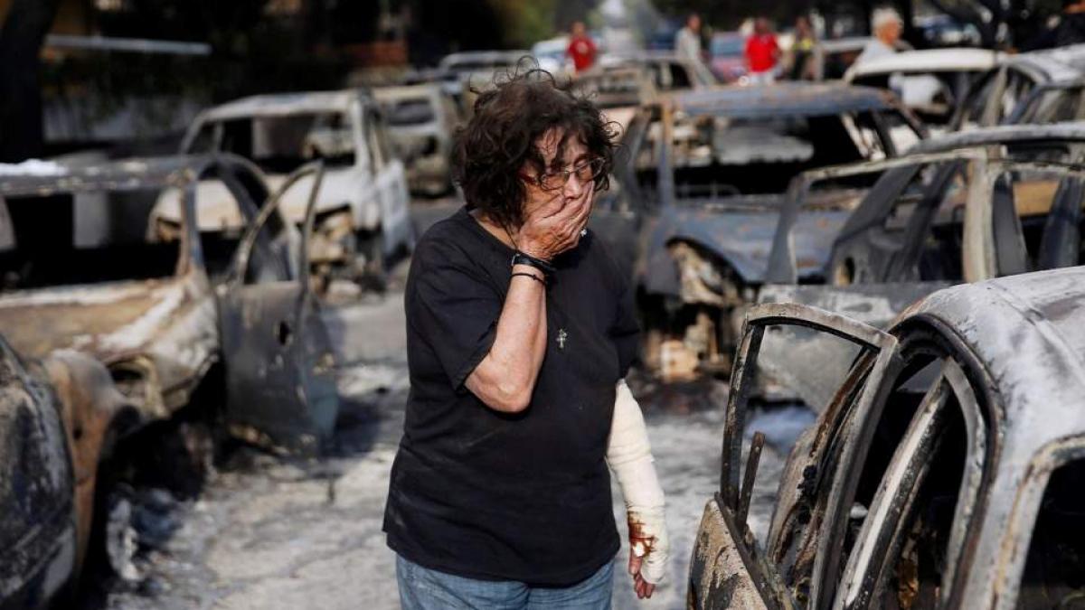 video grecia in flacari la mati a fost apocalipsa