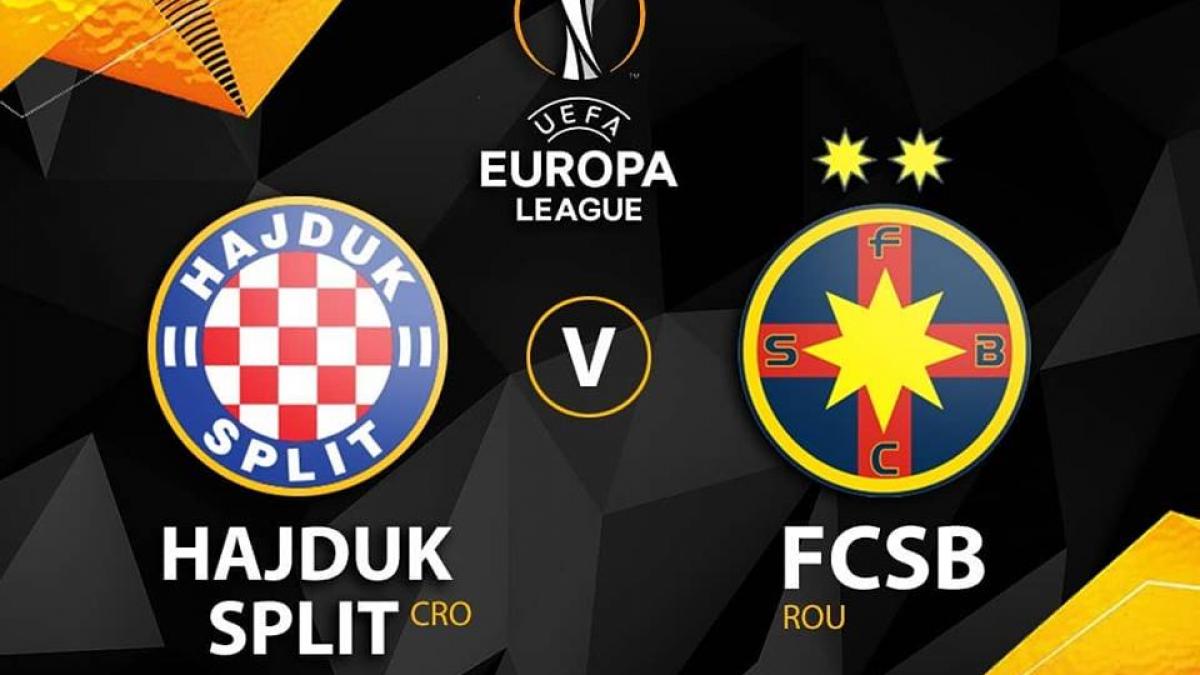 Europa League: Hajduk Split - FCSB 0-0. Ratare URIAȘĂ a lui Moruțan în ultimul minut