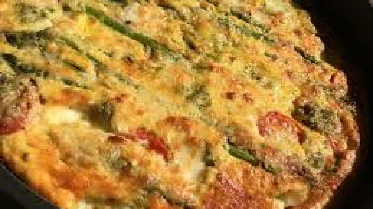 REȚETA ZILEI: Frittata cu somon 