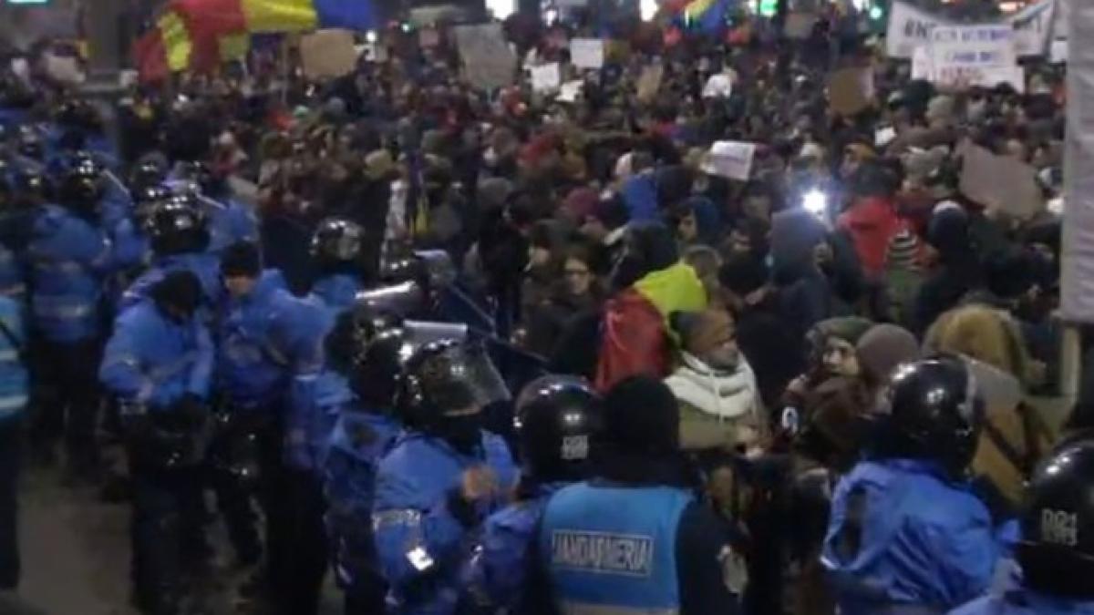 Procuror despre intervenţia jandarmilor la protest: Sub nicio formă nu se justificau actele de agresiune exacerbate