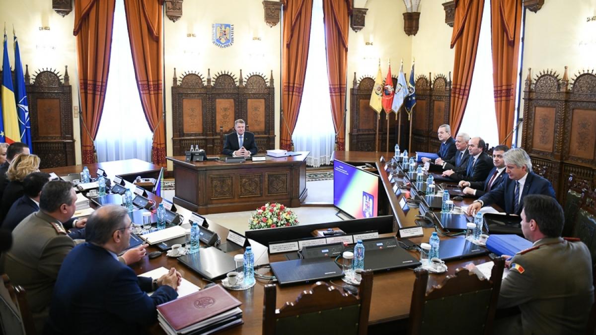 Premieră: CSAT convocat de la Palatul Victoria