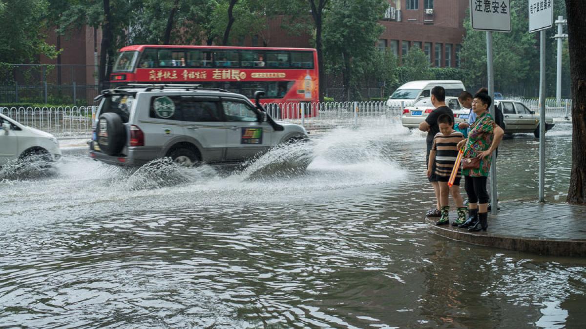 China: Peste 127.000 de persoane au fost evacuate din cauza ploilor puternice