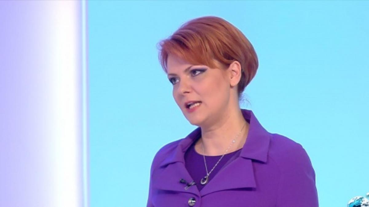 Ce spune Lia Olguța Vasilescu despre retragerea lui Liviu Dragnea de la conducerea partidului