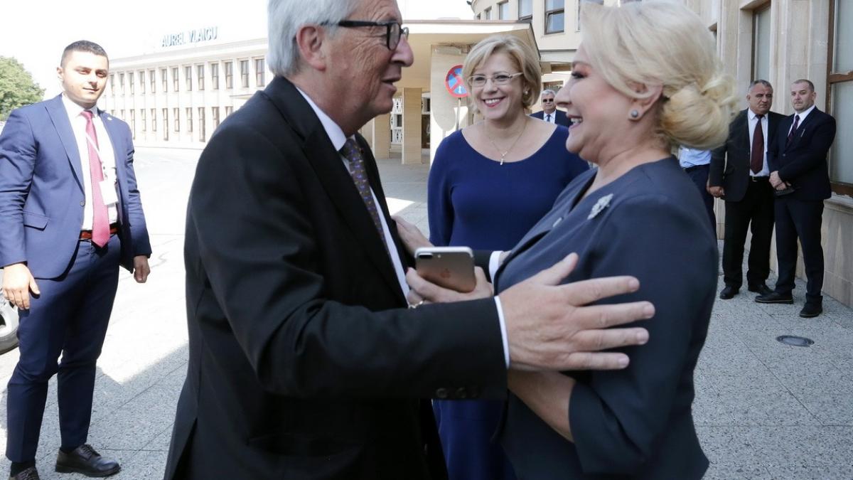 Întâlnire Dăncilă-Juncker din a doua încercare