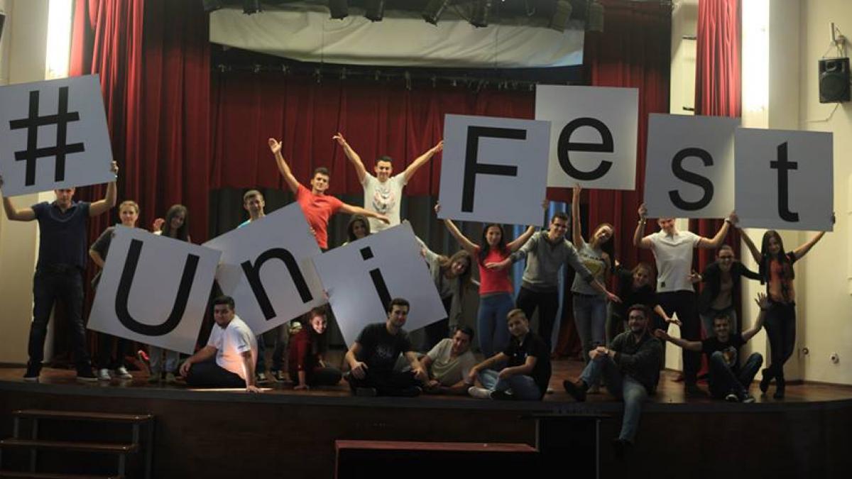 Festivalul UniFEST - evenimente culturale, sportive şi de divertisment, de vineri până pe 12 noiembrie