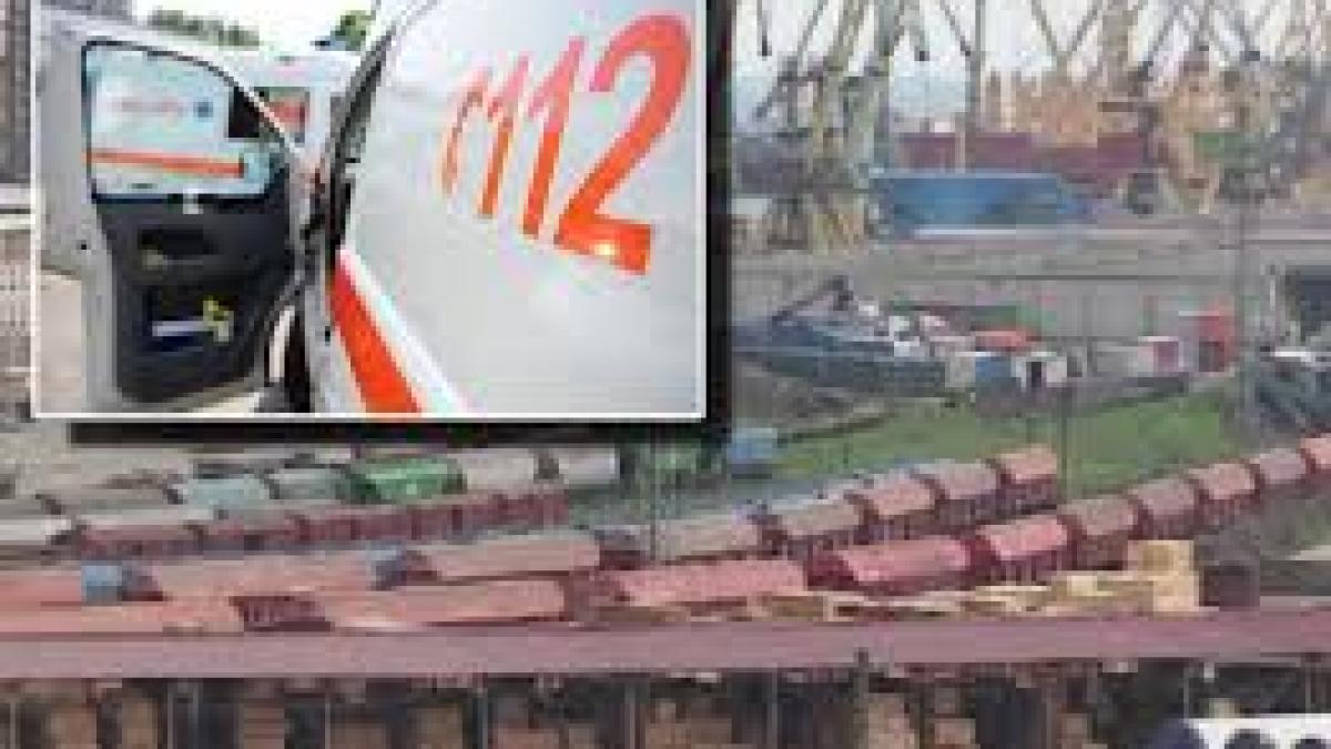 Accident mortal în Portul Constanța! O femeie a fost acroșată de un tractor