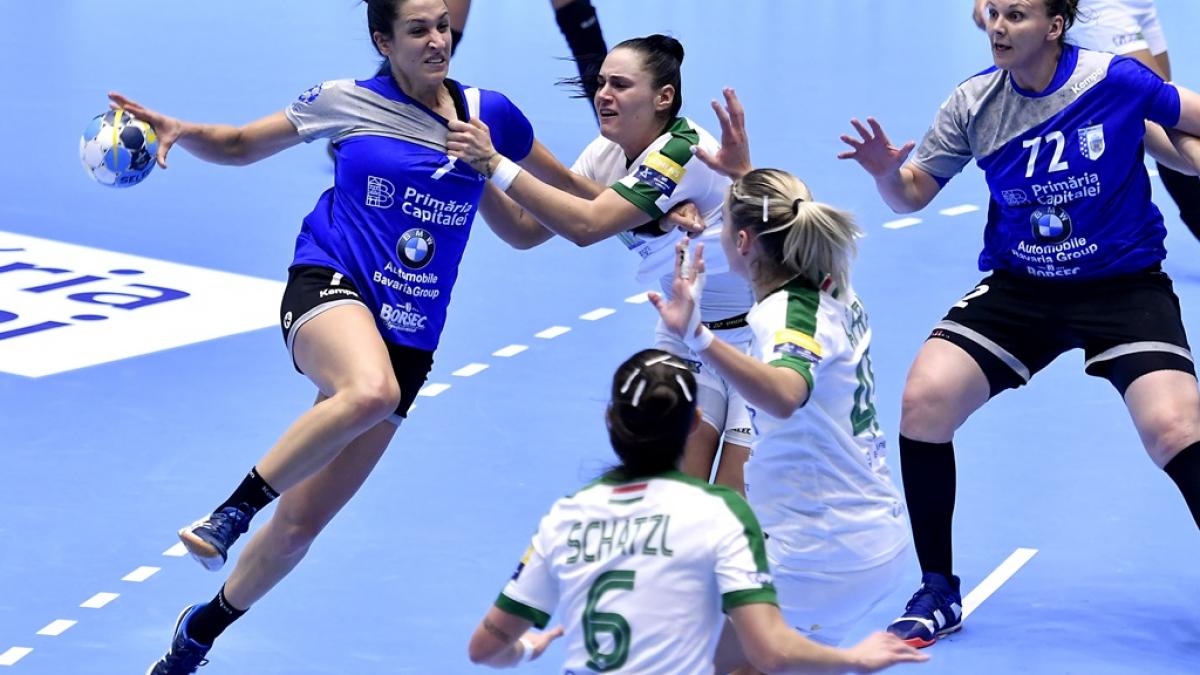 CSM Bucureşti a umilit-o pe Ferencvaros, în Ungaria