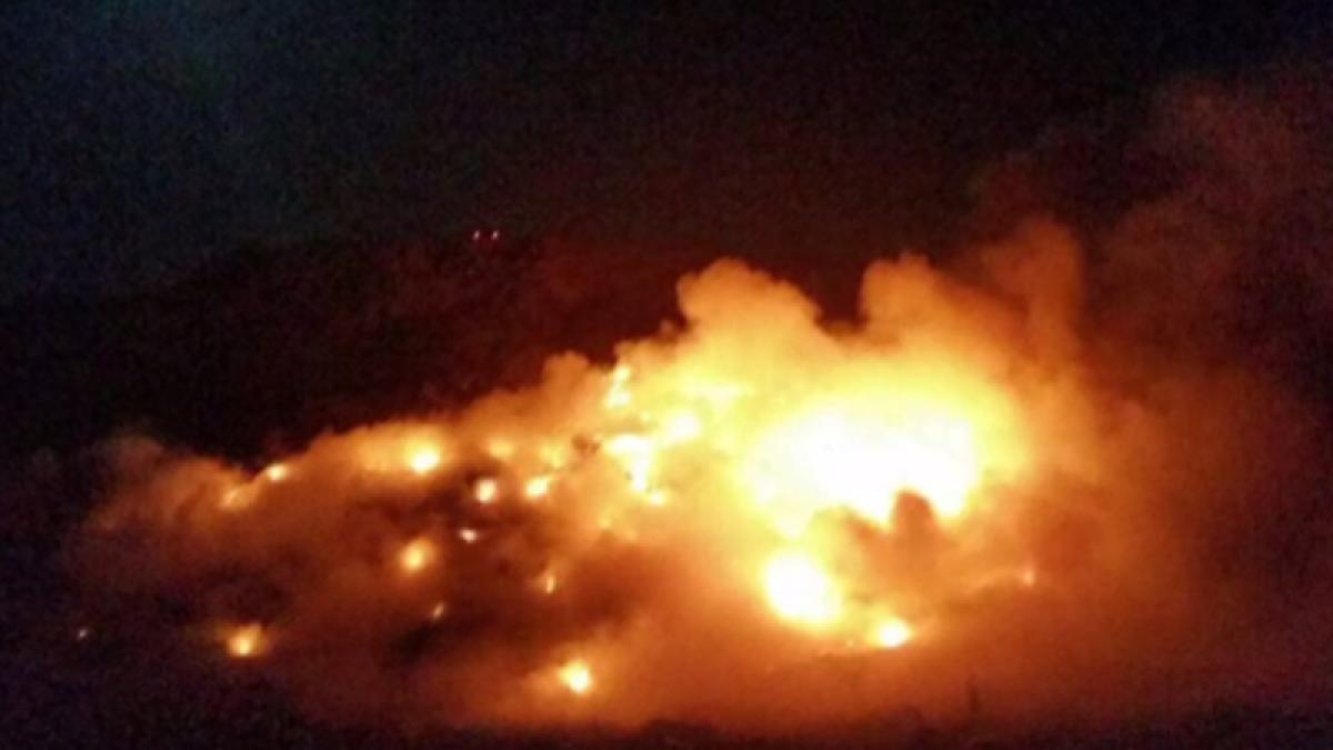 Alertă în Alba: O femeie a fost găsită carbonizată într-un incediul izbucnit la o fabrică de armament din Cugir