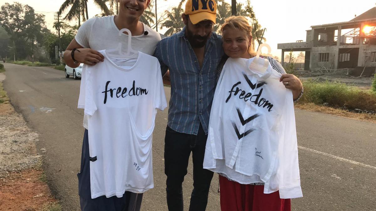 Anca Sigartău și fiul ei Teodor, îmbrăcați de un designer de la Bollywood în "Asia Express"