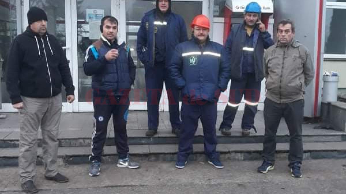 Protest spontan la Termocentrala Rovinari