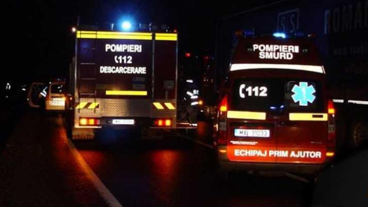 Accident grav pe DN 1, în zona Movila Vulpii. Traficul este blocat pe sensul către Braşov