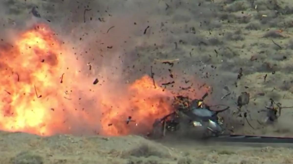 VIDEO Manevre militare spectaculoase ale SUA în deşertul Mojave   
