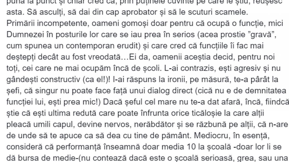 Școala pe ducă! Mesaj dur al unei directoare de liceu