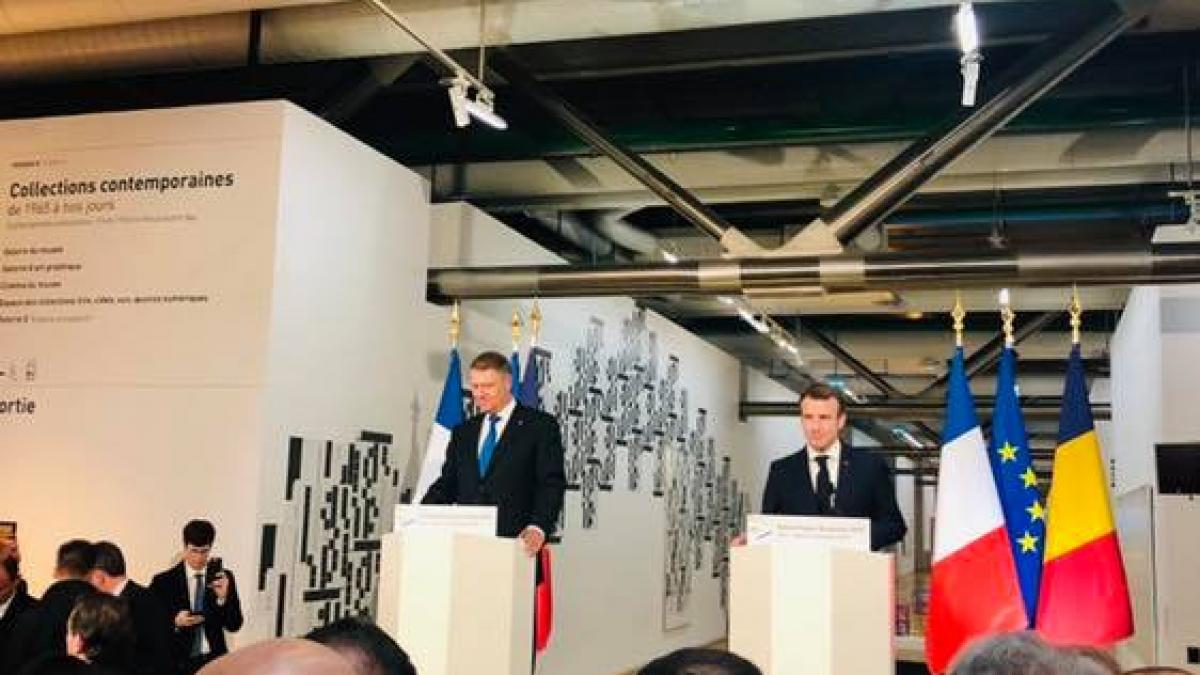 Sezonul cultural Franţa-România, inaugurat la Paris 