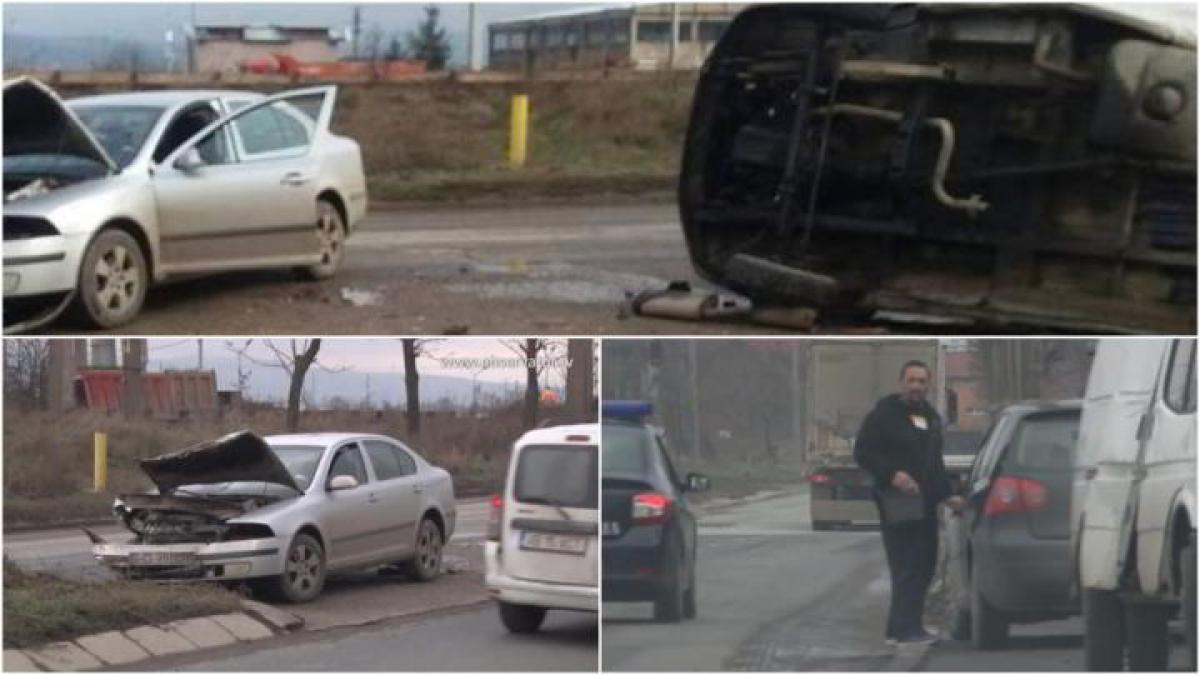 Un fost şef al Poliţiei, grav accident pe centura Devei 