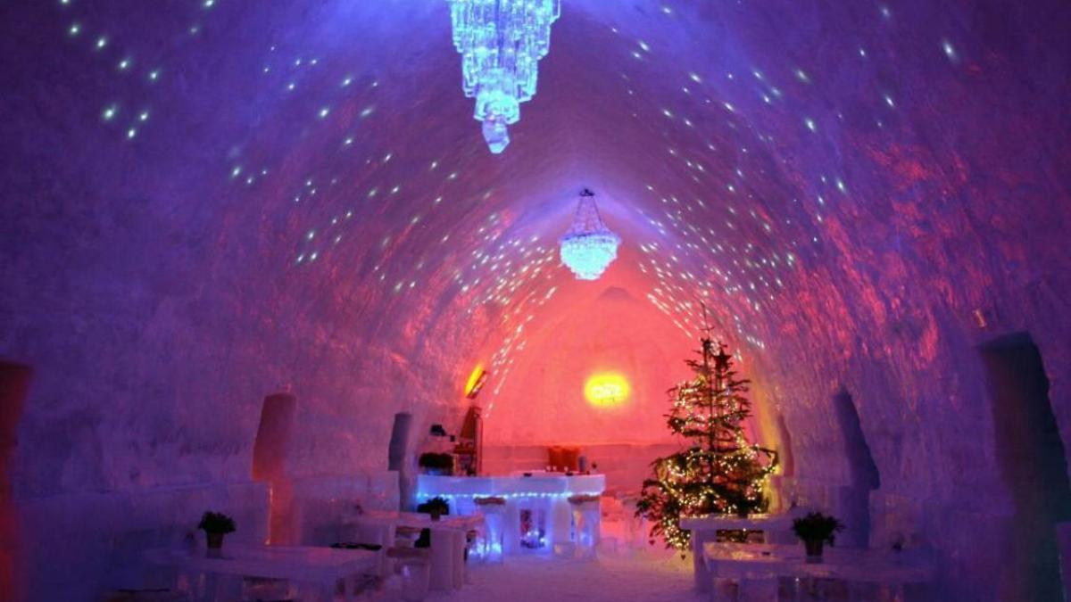 Duminică se va deschide noul Hotel de Gheaţă de la Bâlea Lac