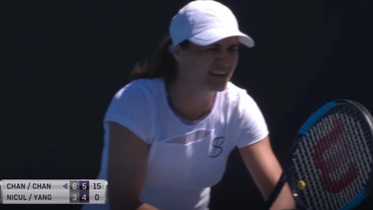 Monica Niculescu s-a oprit în semifinalele probei de dublu la Hobart