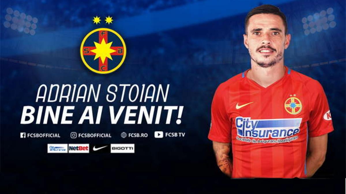 Adrian Stoian a fost transferat, oficial, de FCSB