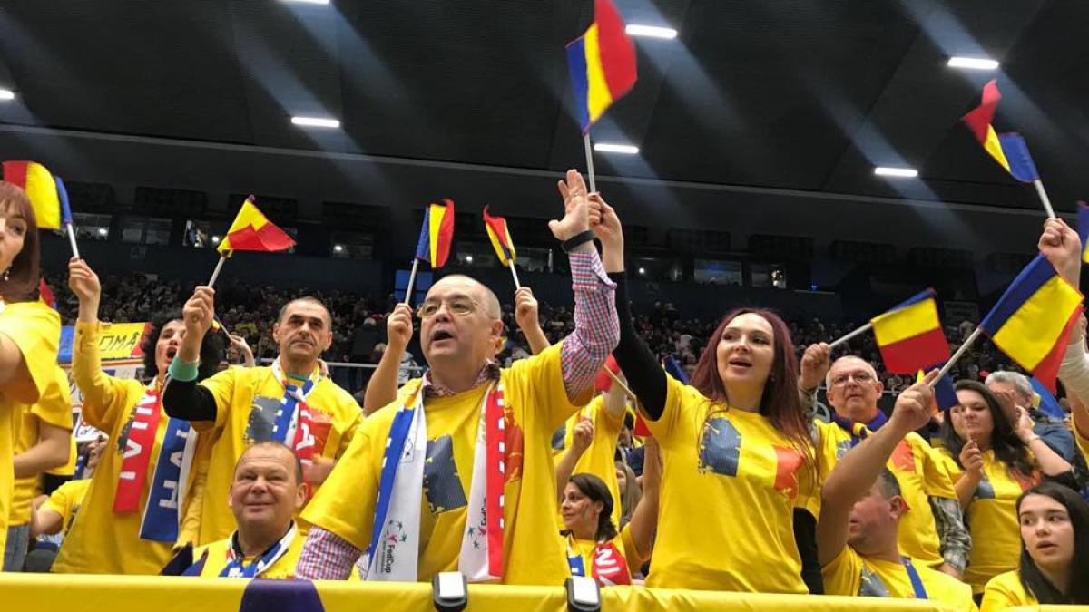 Boc, toboșarul Galeriei României la Fed Cup
