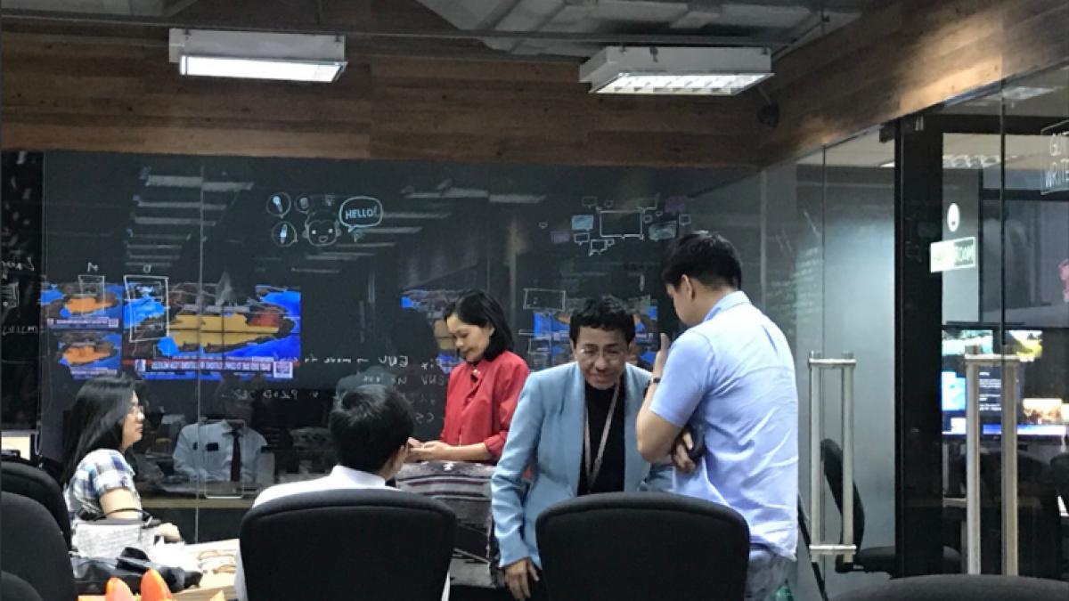 Jurnalista Maria Ressa, arestată în Filipine, a fost eliberată