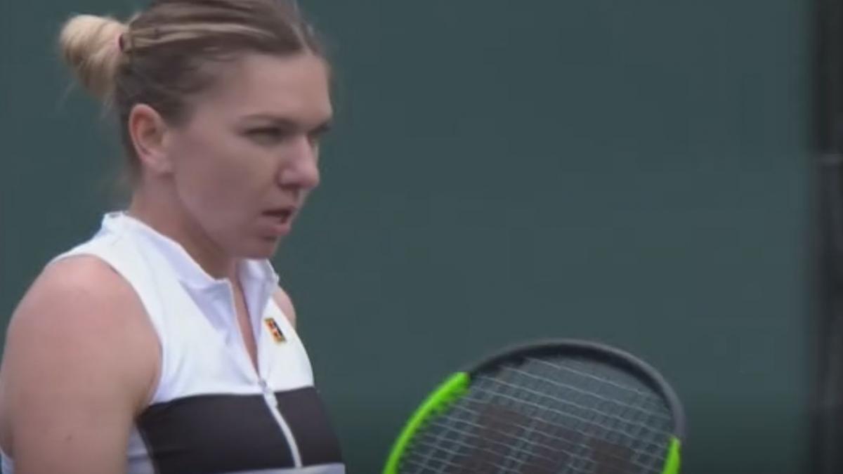 Simona Halep s-a calificat în optimi la Indian Wells. Meciul a fost foarte disputat