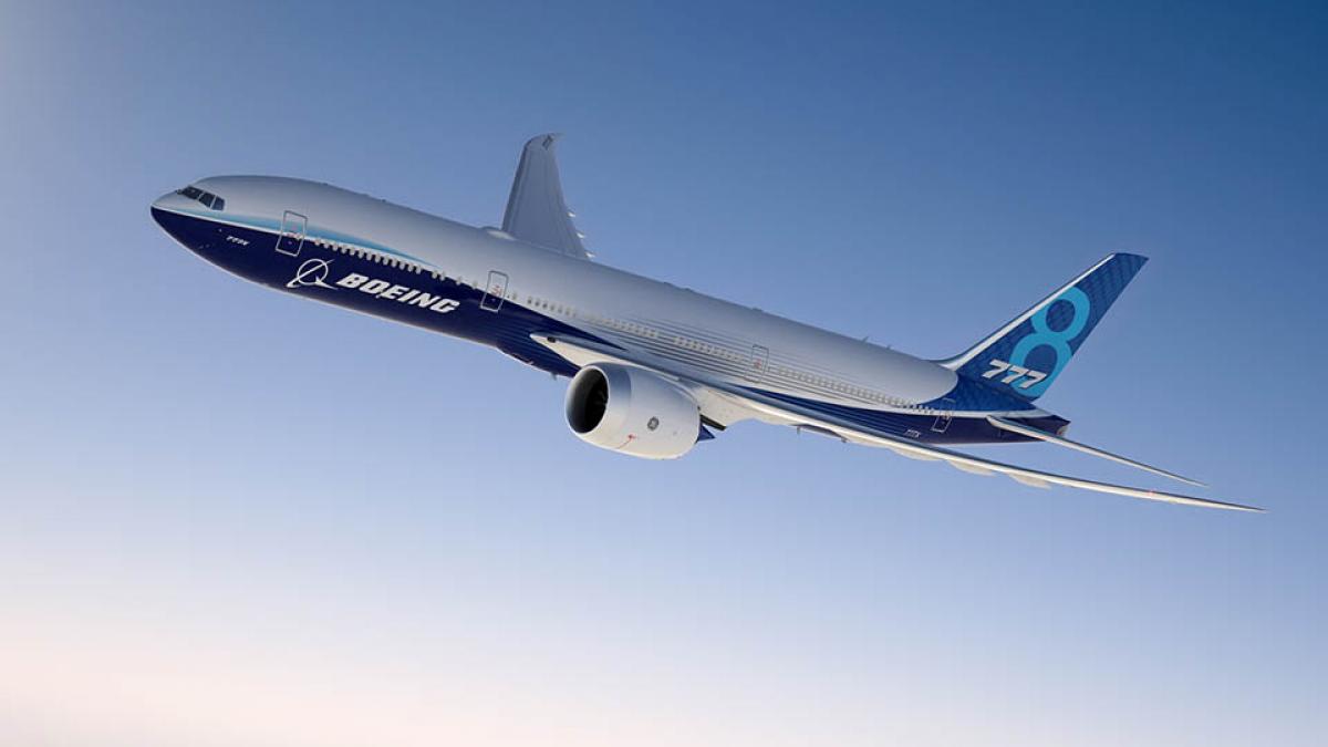 FOTO. Boeing a lansat cel mai lung avion din lume: modelul 777X