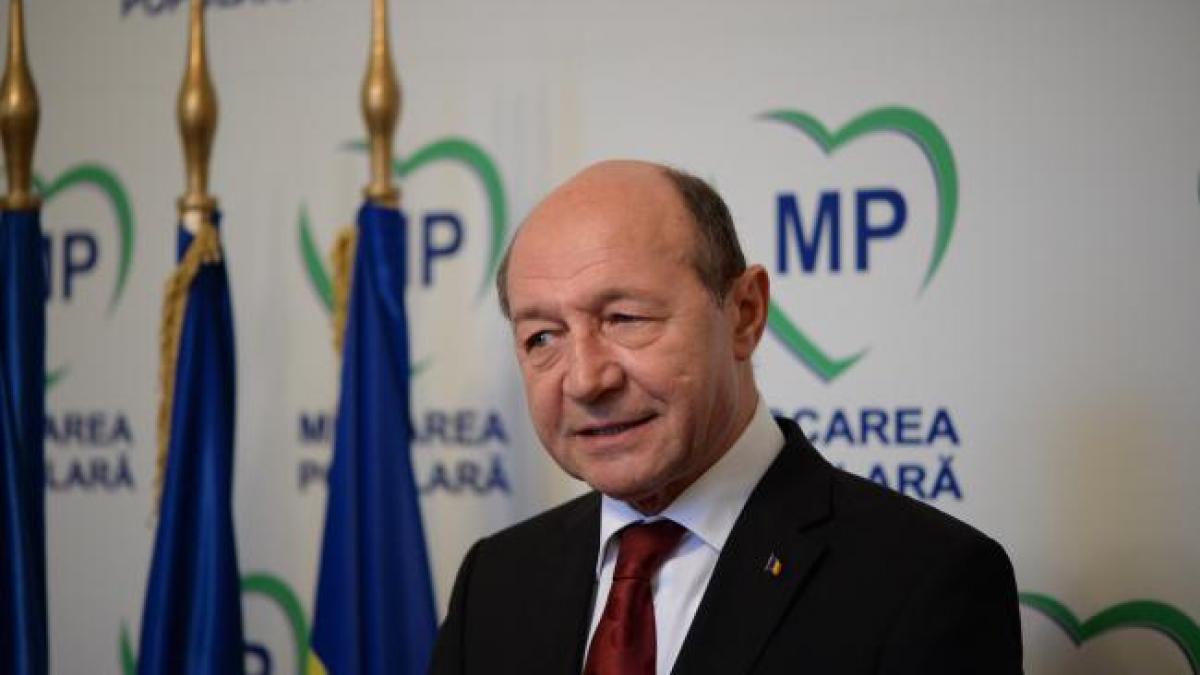 Băsescu: O întrebare care nu satisface electoratul tuturor partidelor generează un risc de nevalidare a referendumului