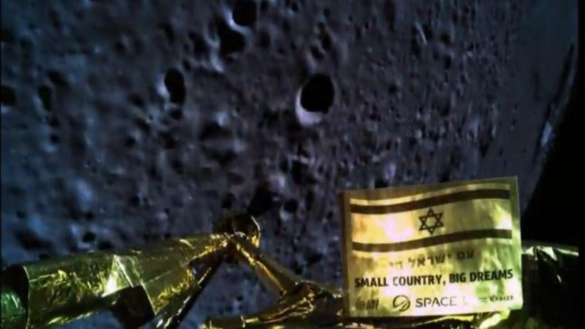 Naveta israeliană Beresheet nu a reușit să cucerească Luna și s-a prăbușit la aselenizare