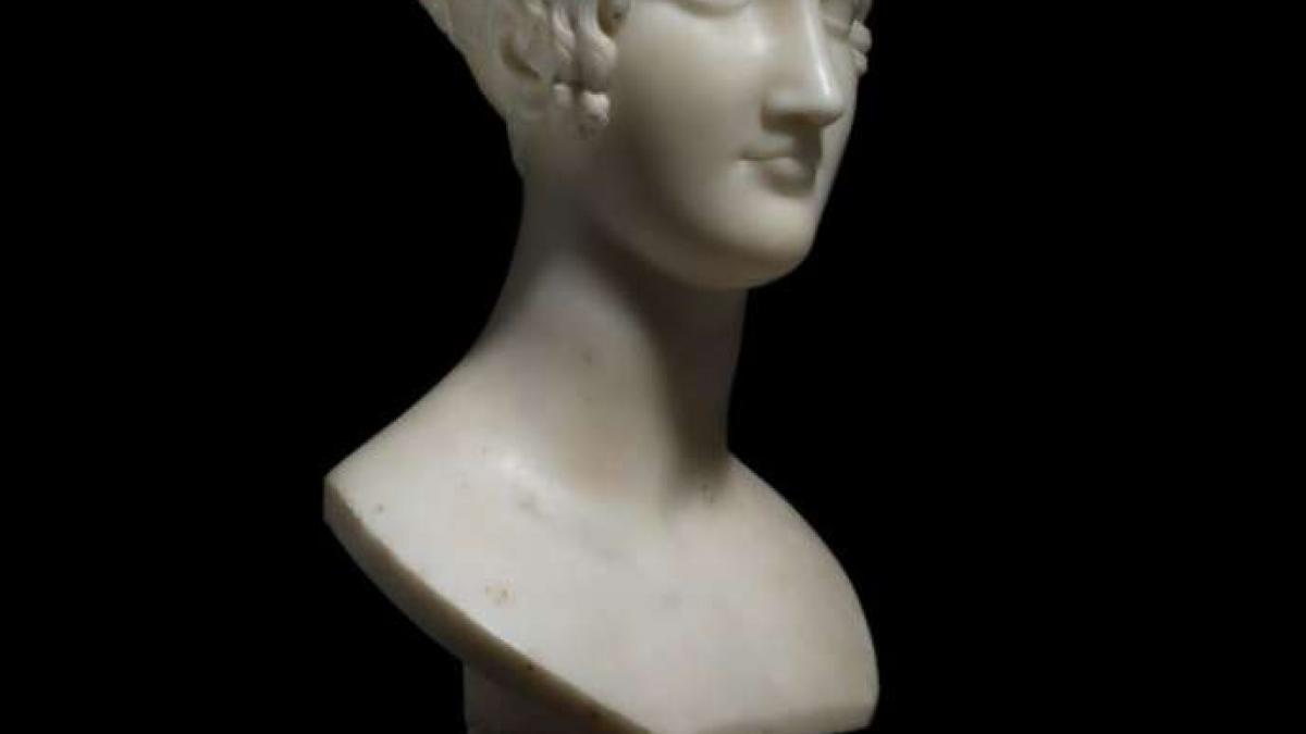 Un bust realizat de sculptorul Antonio Canova, vândut la licitaţie pentru 2,5 milioane de euro