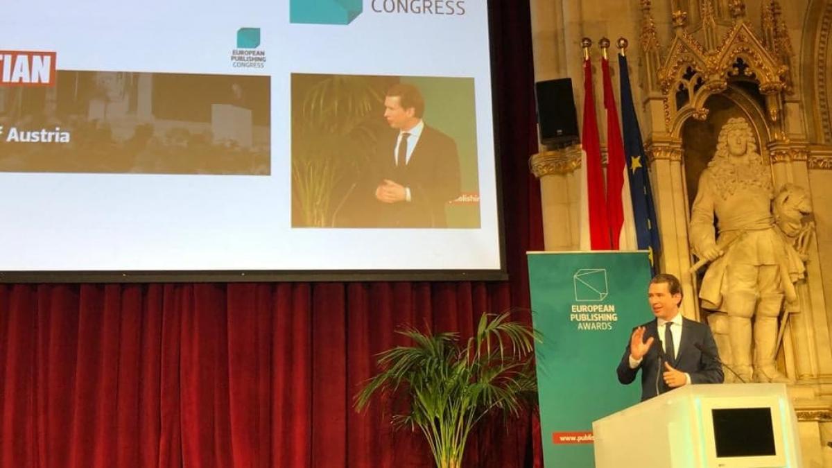 Sebastian Kurz, la European Publishing Congress: „Cred ca libertatea presei este indispensabilă pentru corecta funcționare a democrației”