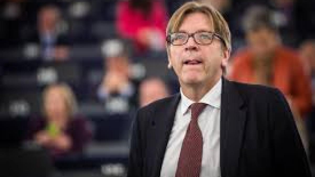 Parlamentul European: Noul grup politic centrist a fost redenumit 'Renew Europe', anunţă Guy Verhofstadt