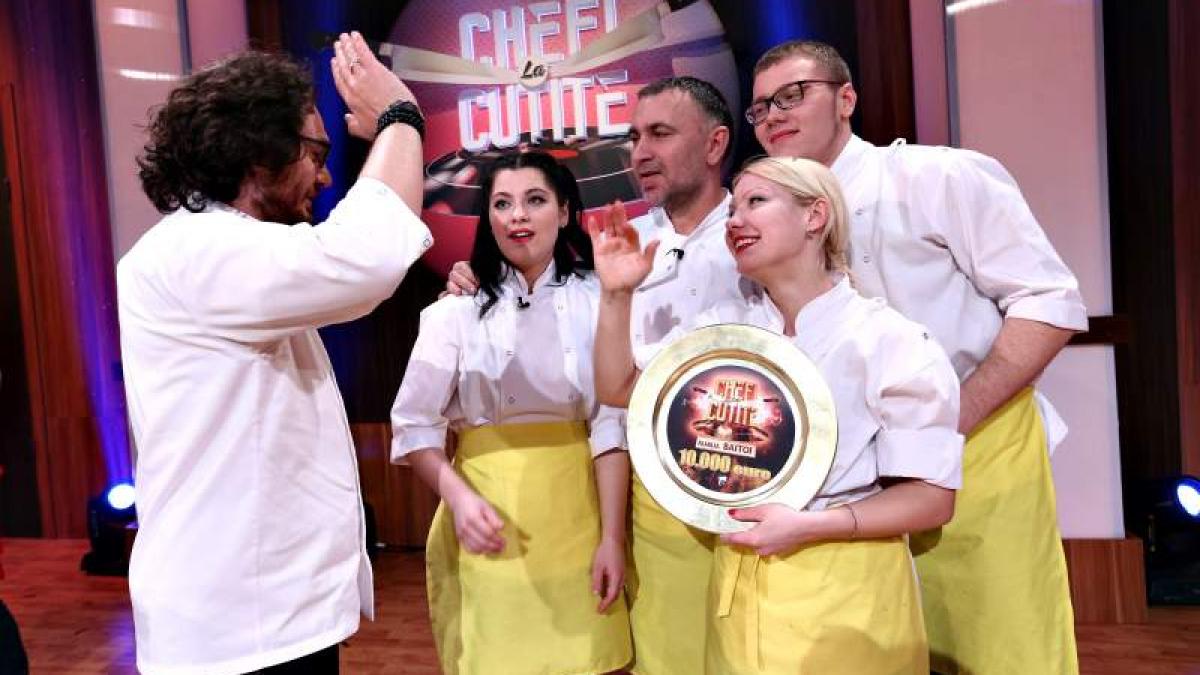 Câștigător finală "Chefi la Cuțite". Cine a luat Marele Premiu