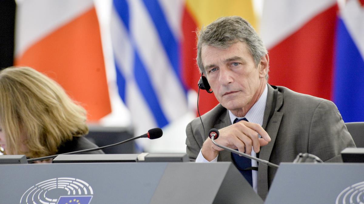 Italianul David Sassoli este noul preşedinte al Parlamentului European 