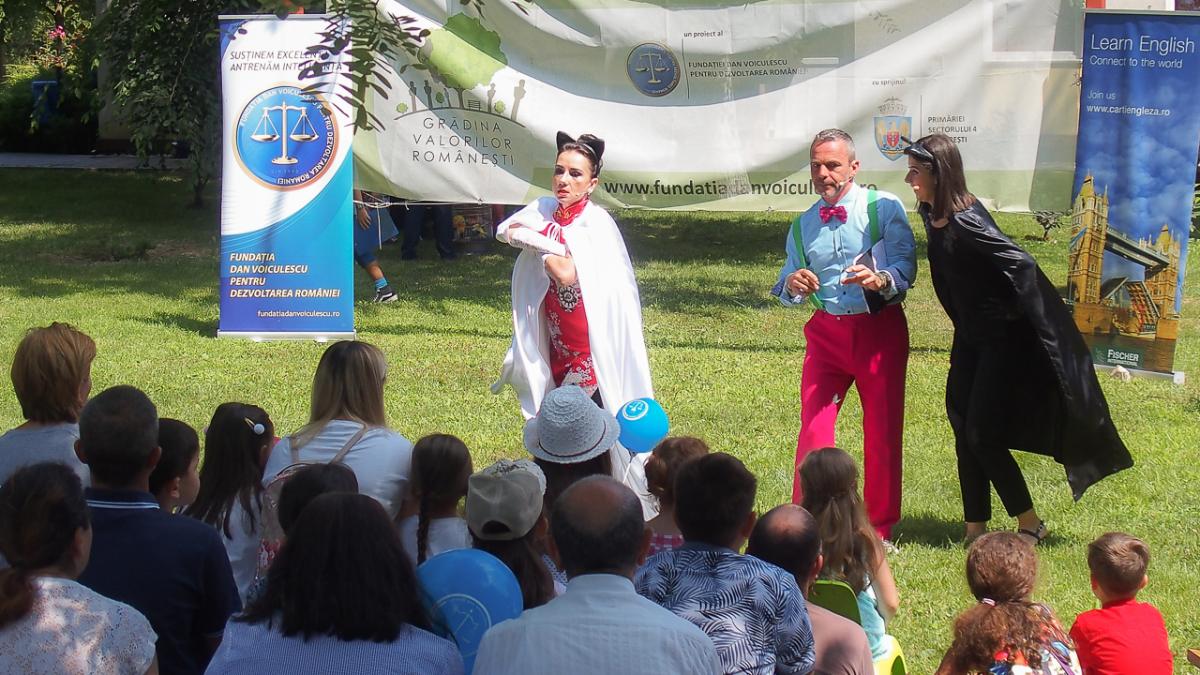 Vacanța copiilor, în Grădina Valorilor Românești