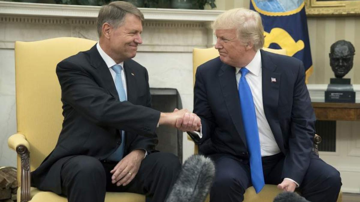 Donald Trump îl primeşte pe Klaus Iohannis la Casa Albă, pe 20 august