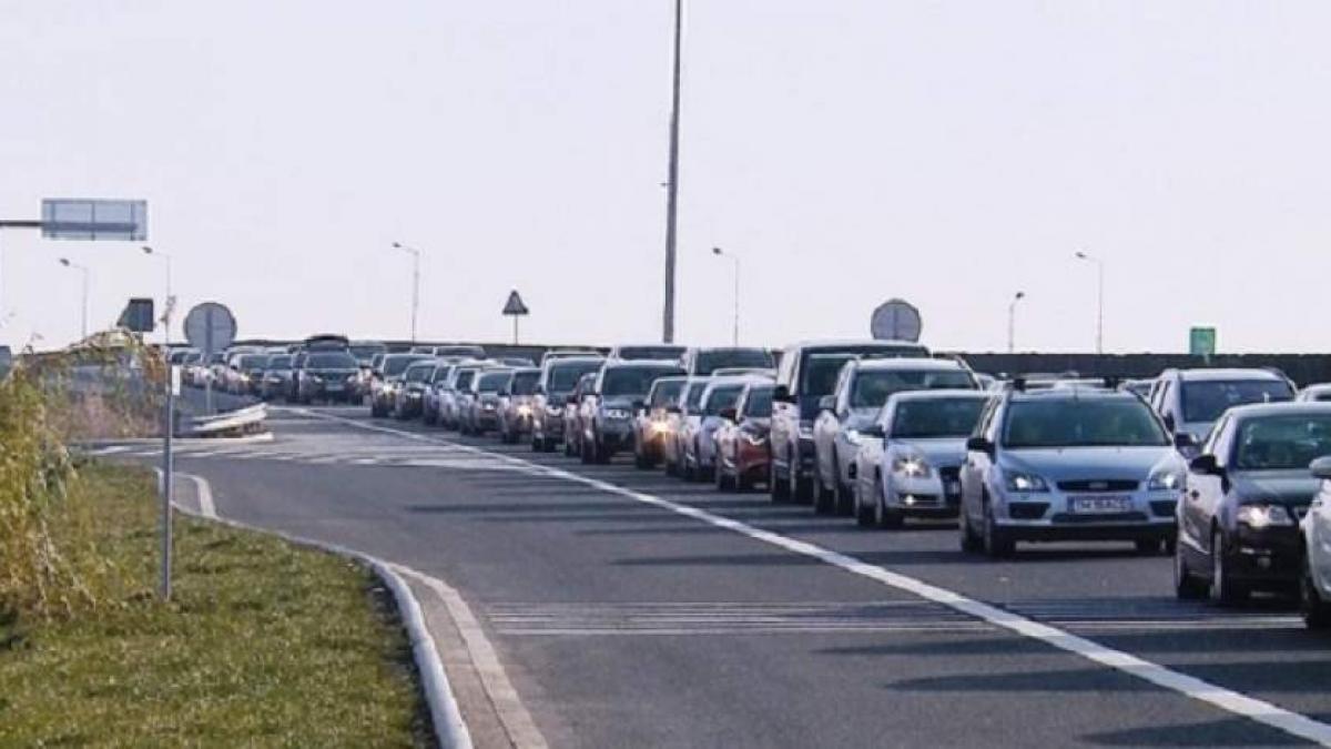 Bihor: Trafic îngreunat pe DN 1 Oradea - Cluj Napoca