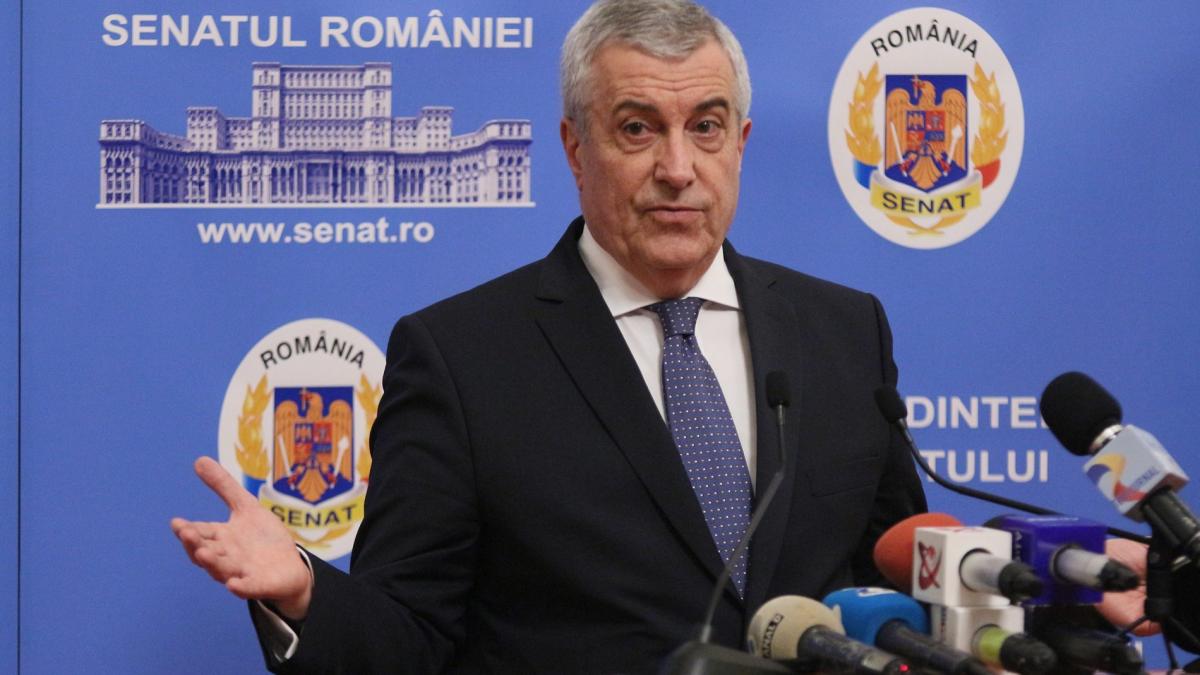 Călin Popescu Tăriceanu a demisionat de la şefia Senatului