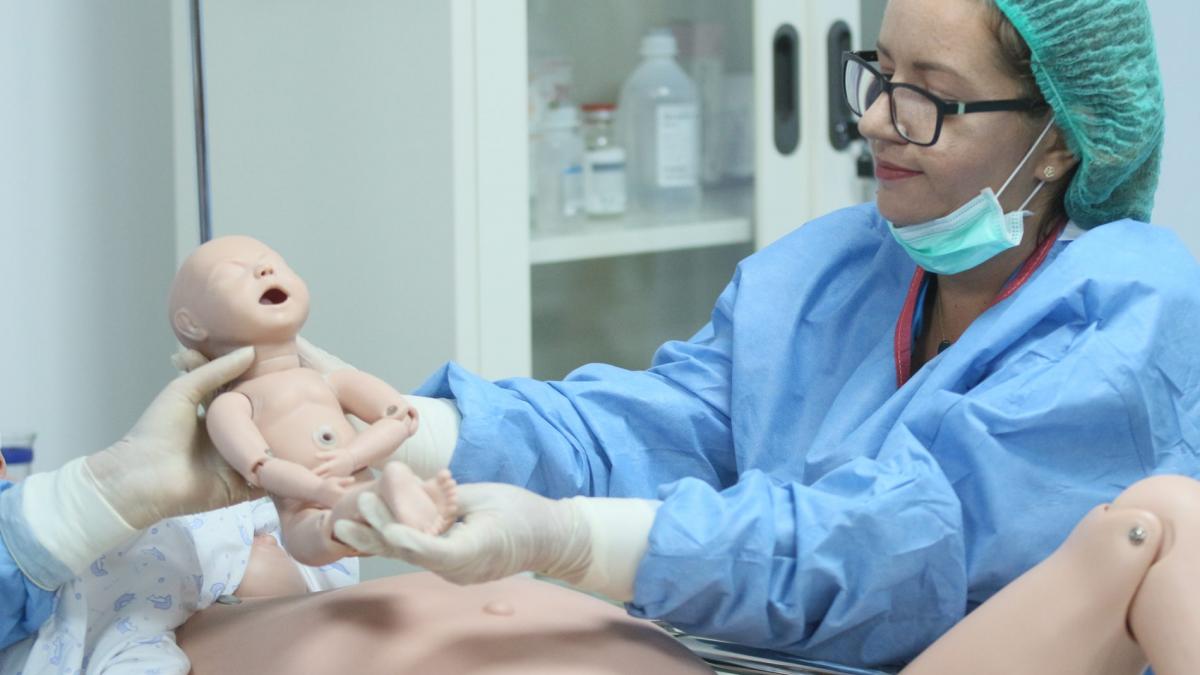 Centru de simulare medicală, pentru moaşe