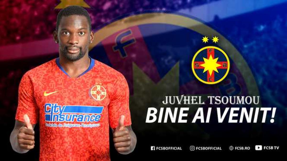 Juhvel Tsoumou a semnat cu FCSB