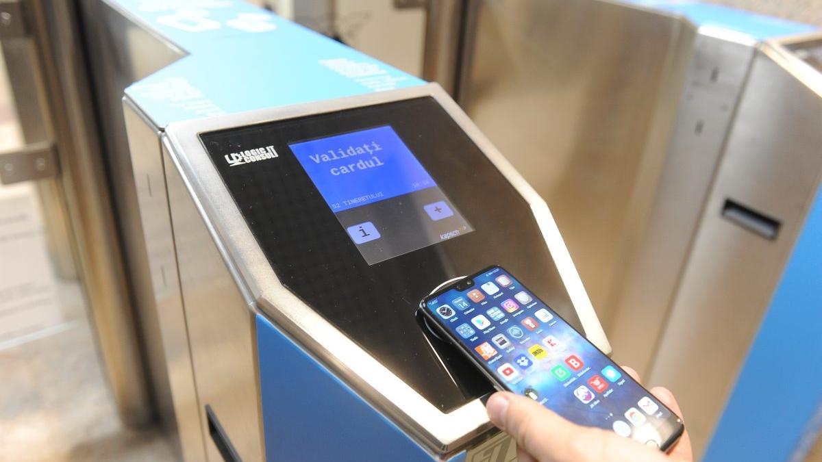 Călătoriile cu metroul, plătite cu telefonul