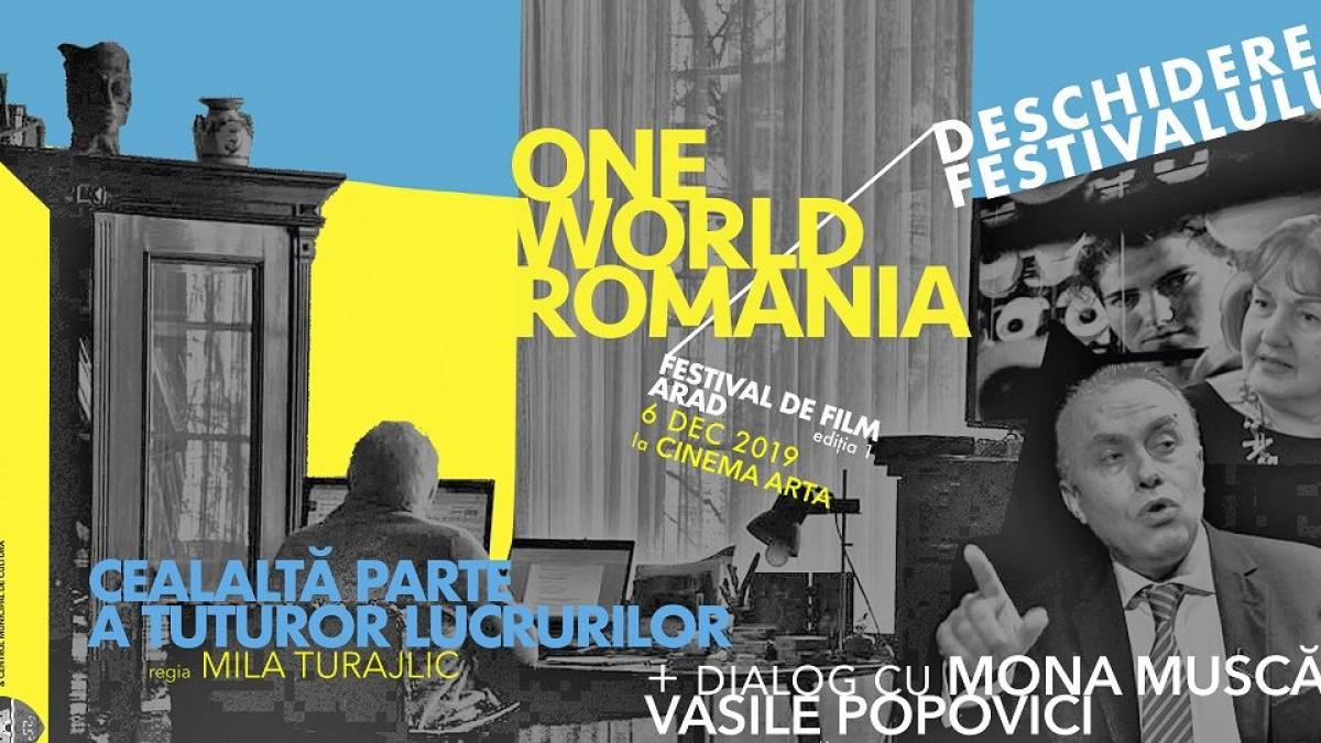 A început prima ediție One World Romania la Arad