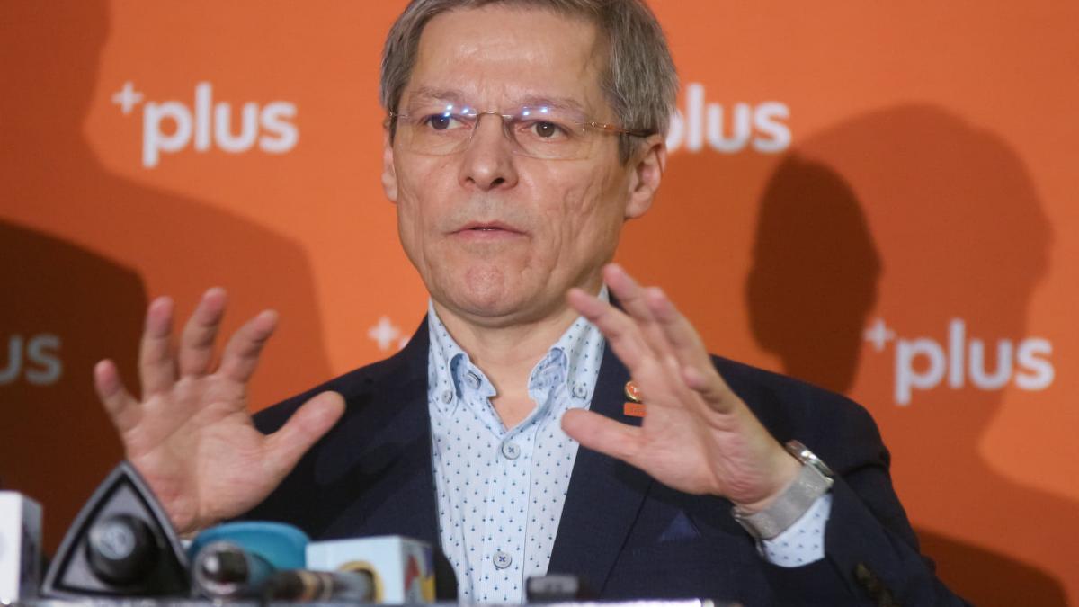 Dacian Cioloș spune că PLUS îl va susține pe Vlad Voiculescu la Primăria Capitalei