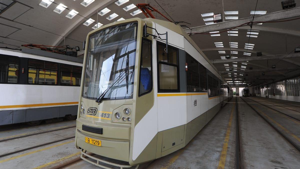 „Tramvaiul colindelor” , în Capitală