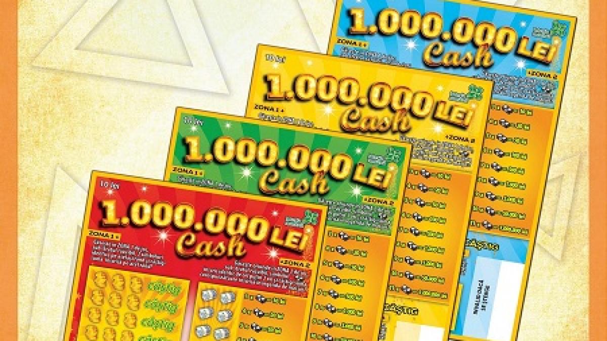 Loteria Română lasează, de sărbători, lozul răzuibil "1.000.000 lei cash"