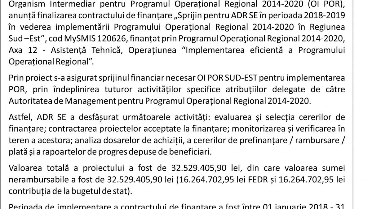 Comunicat de presă