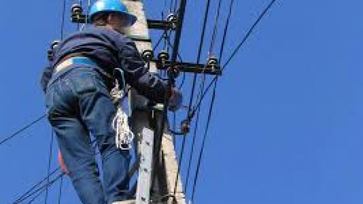 Se oprește curentul în mai multe zone din Capitală şi judeţul Ilfov, pentru efectuarea de lucrări