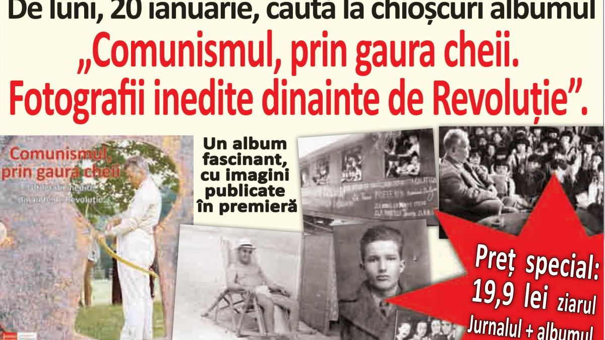 "Comunismul, prin gaura cheii. Fotografii inedite dinainte de Revoluţie"