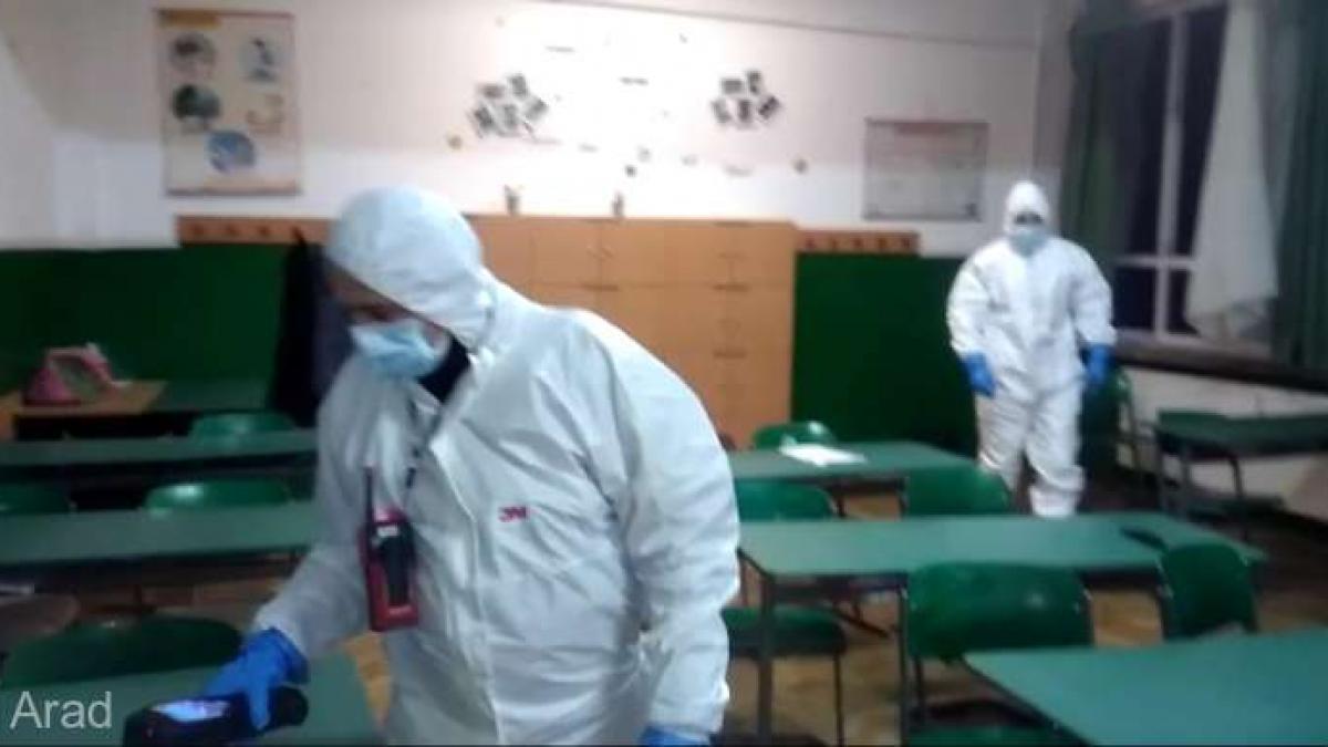 Firma care a efectuat dezinsecţia la liceul din Arad, amendată cu 40.000 de lei