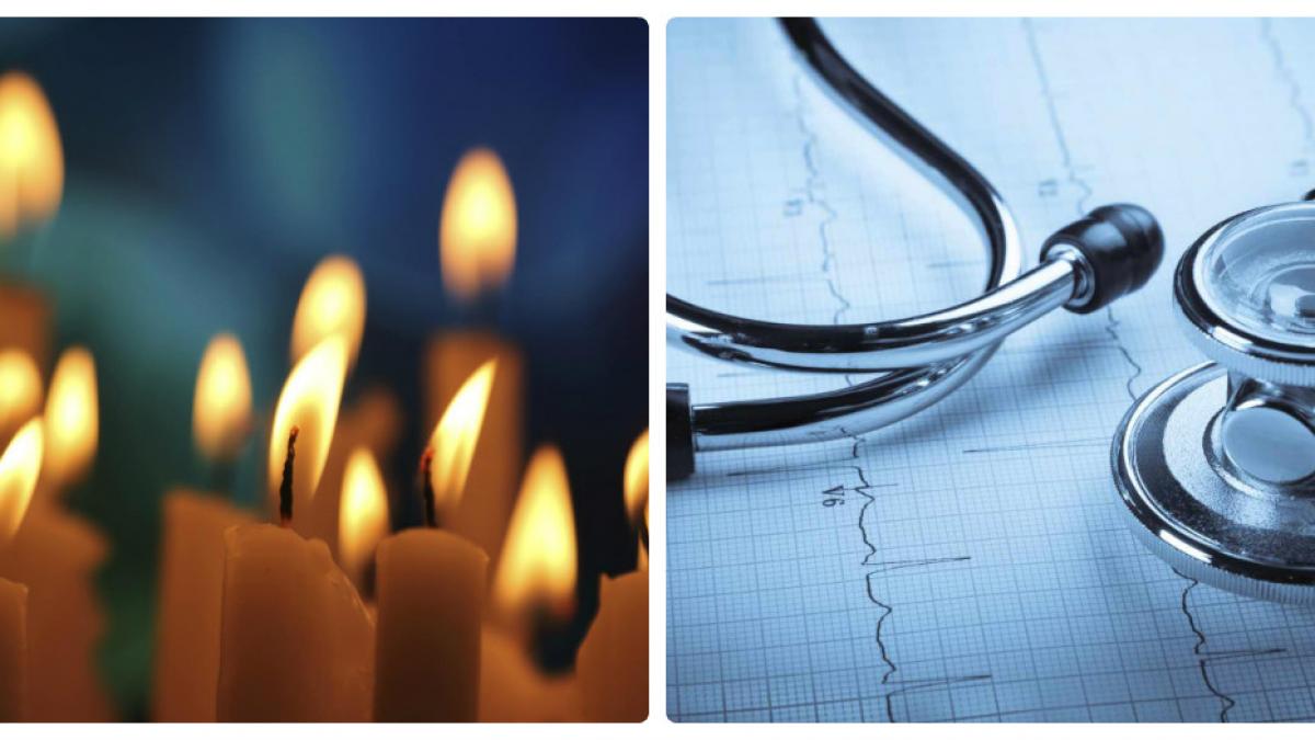 Lanţ uman în faţa Spitalului Judeţean din Constanța în urma morţii unei femei ţinută 16 ore la Urgenţe